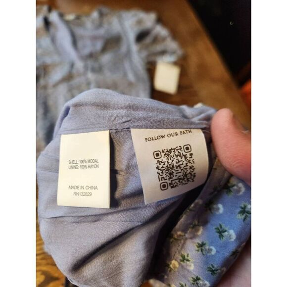 NWT anna nata Victoria Dress in Iris Violet sz Small - Picture 6 of 7